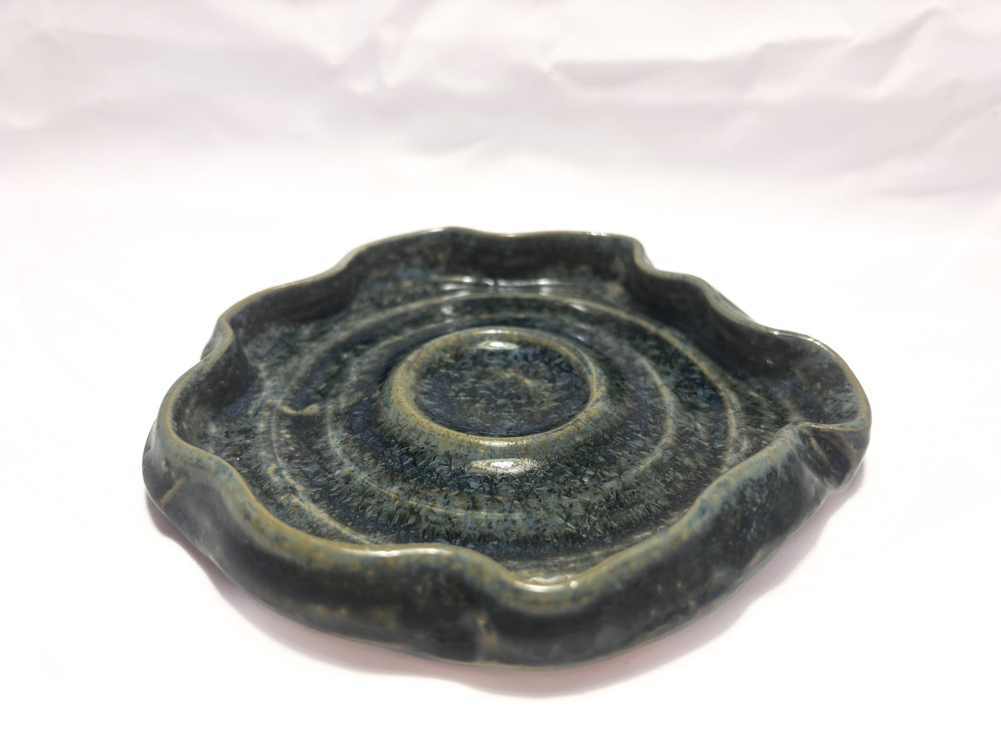 Ashtray - Cerulean Crystal