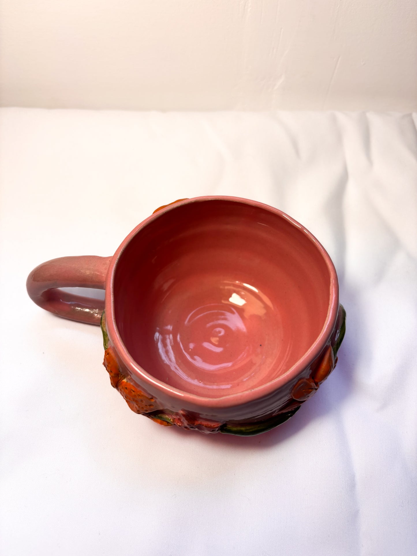 Baby Pink Flower Mug