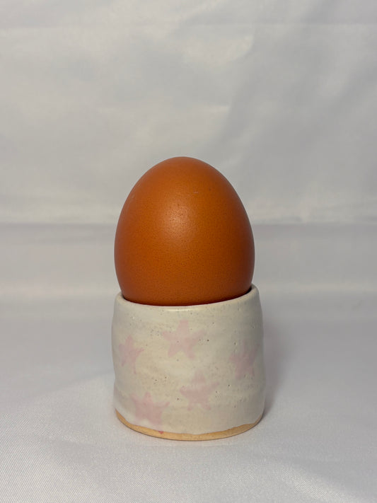 Baby Pink Starry Egg Cup