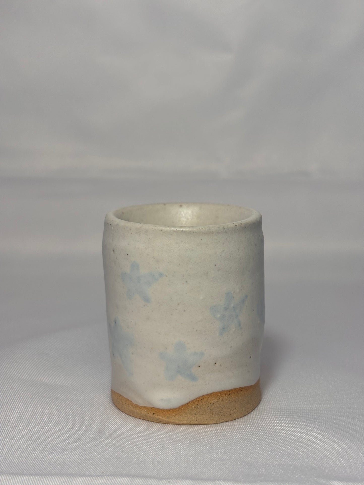 Baby Blue Starry Shot Glass