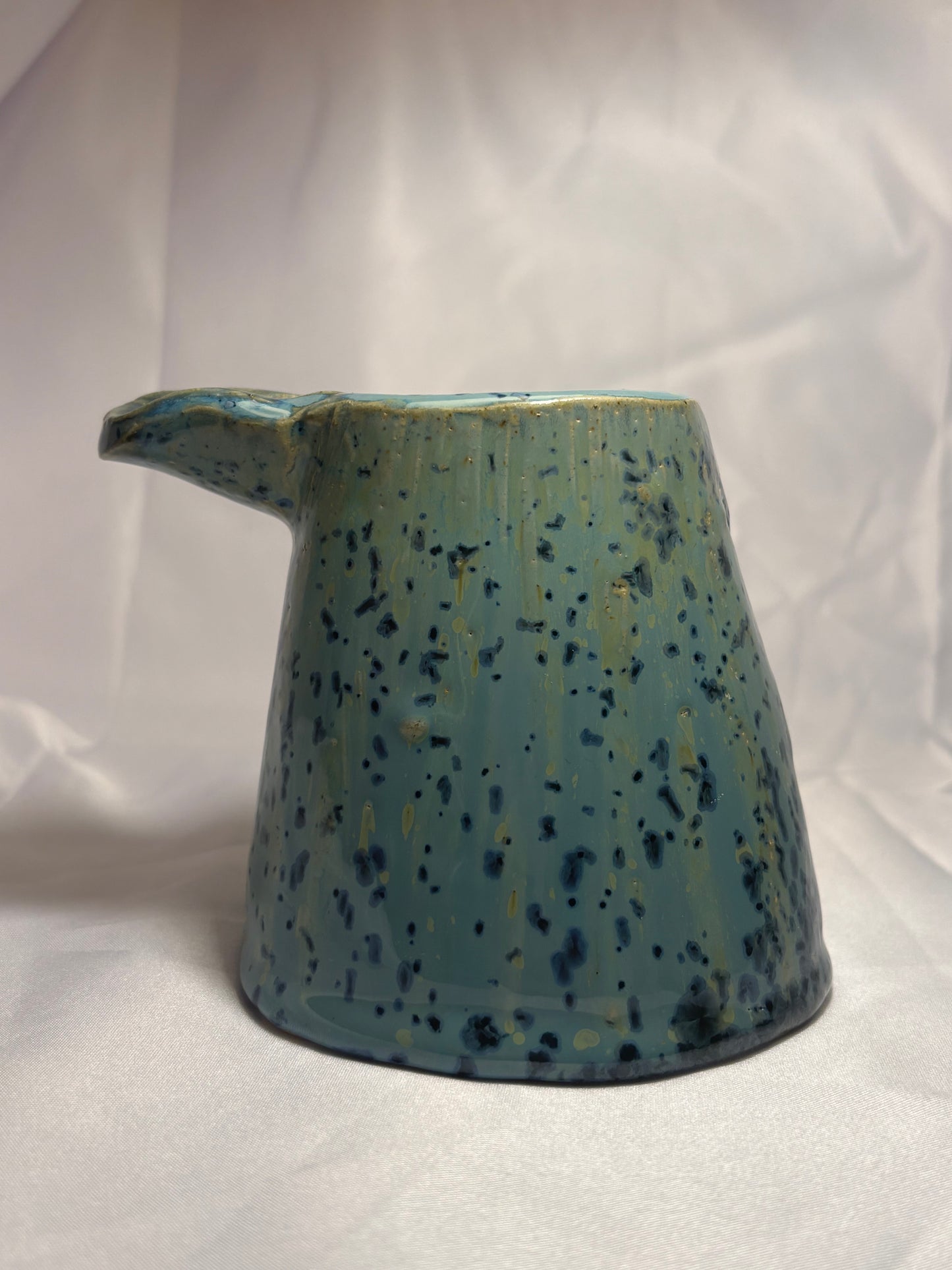 Mini Jug Pourer - Speckled Cerulean