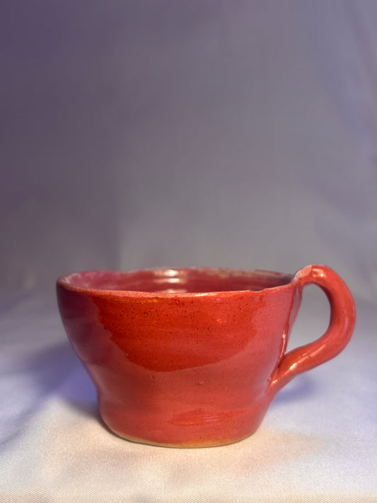 Latte Mug - Coral