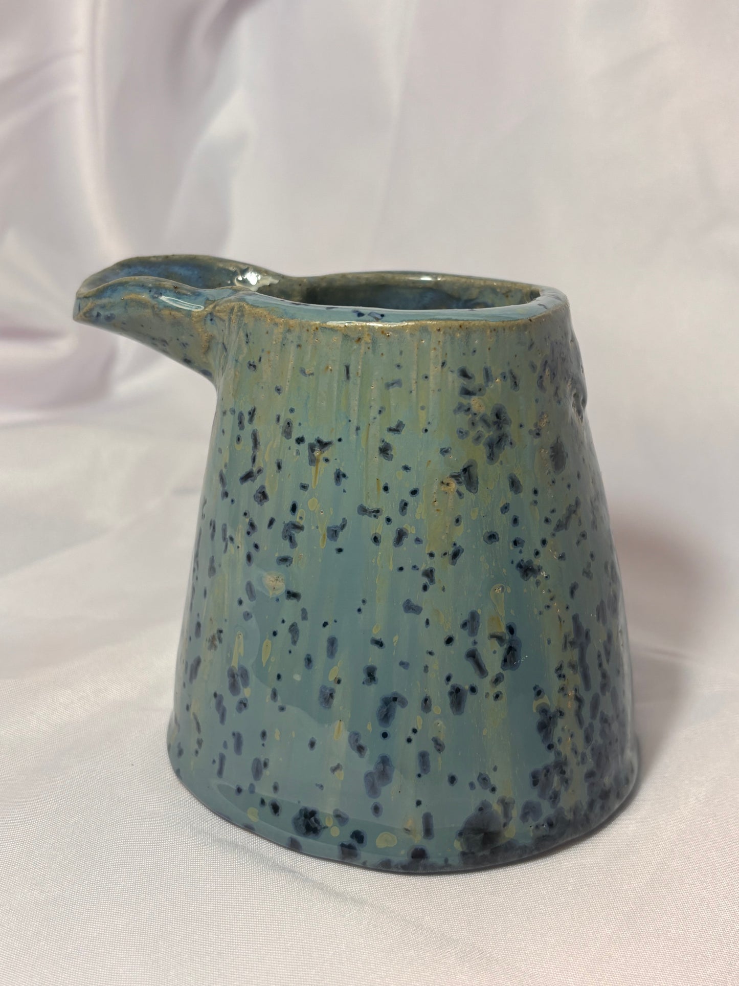 Mini Jug Pourer - Speckled Cerulean