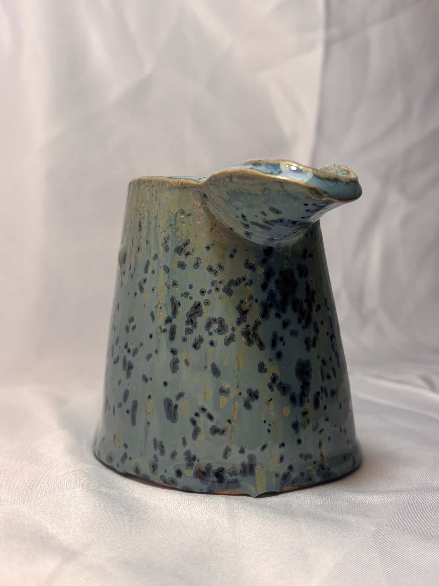 Mini Jug Pourer - Speckled Cerulean