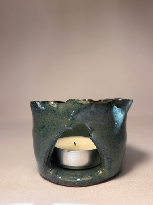Tealight Holder - Jaded Navy