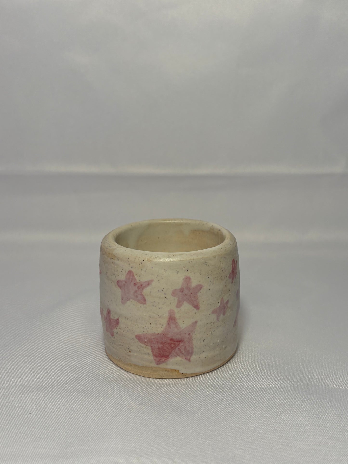 Fuscia Starry Egg Cup